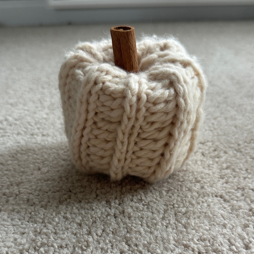 Hand crochet Pumpkin Decor